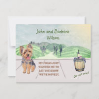 We've Moved Avatar Family Dog Makes Moving  