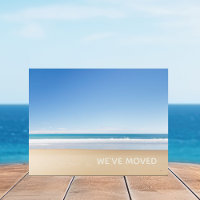 We've Moved Beach Home New Address