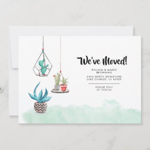 We've Moved Boho Plants New Home Announcement