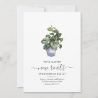 We've Moved Boho Script New Roots Botanical Moving