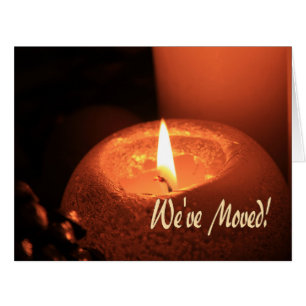 We've Moved!    Burning candles christmas