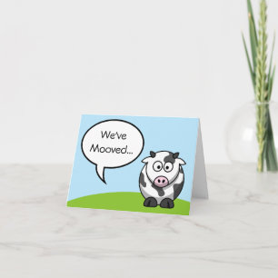 We've Moved Card