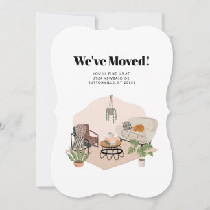 We've Moved Change of Address Moving Announcement