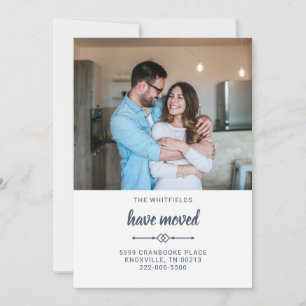 We've Moved Change of Address Moving Announcement