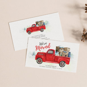 We've Moved Change of Address Moving Announcement