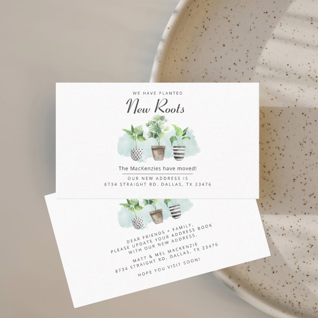 We've Moved Change of Address Moving Announcement (We've Moved Change of Address Family Moving Announcement)