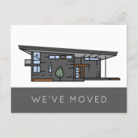 We've Moved Change of Address Moving Announcement