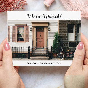We've Moved Change of Address Moving Announcement Postcard