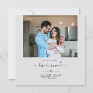We've Moved Change of Address Photo Moving Announcement