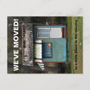 We've Moved Change Of Address Postcard