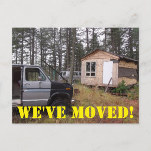 We've Moved Change Of Address Postcard