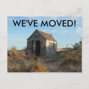 We've Moved Change Of Address Postcard