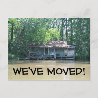 We've Moved Change Of Address Postcard