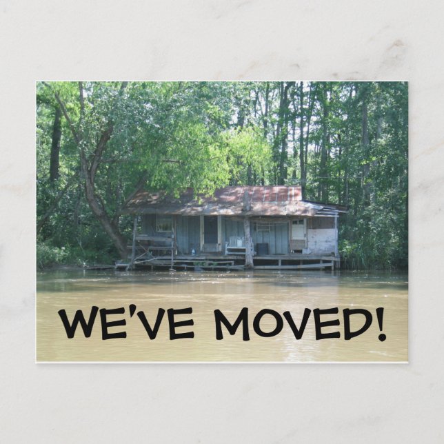 We've Moved Change Of Address Postcard (Front)