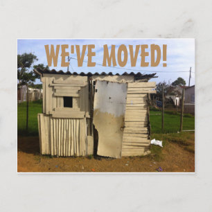 We've Moved Change Of Address Postcard
