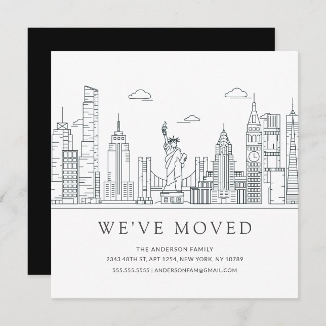 We've Moved City Moving Announcement (Front/Back)