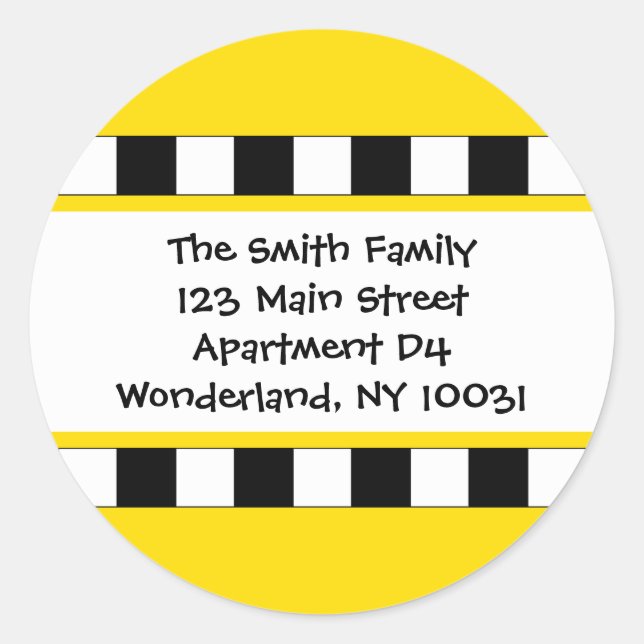 We've Moved Cityscape Address Label (Front)