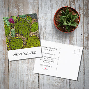 We've Moved Desert Southwest New Home Moving Announcement Postcard