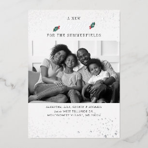 We've Moved Family Christmas Holidays Moving