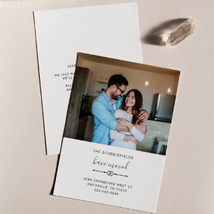 We've Moved Family Photo Moving Announcement