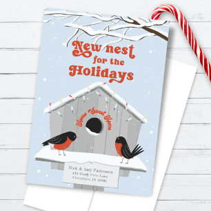 We've Moved Holiday Announcemnt Card