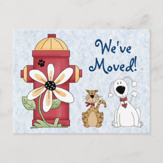 We've Moved Moving Announcement Postcard