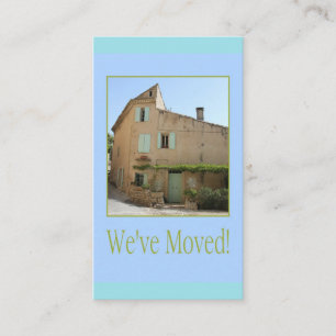 We've Moved - New Address Announcement