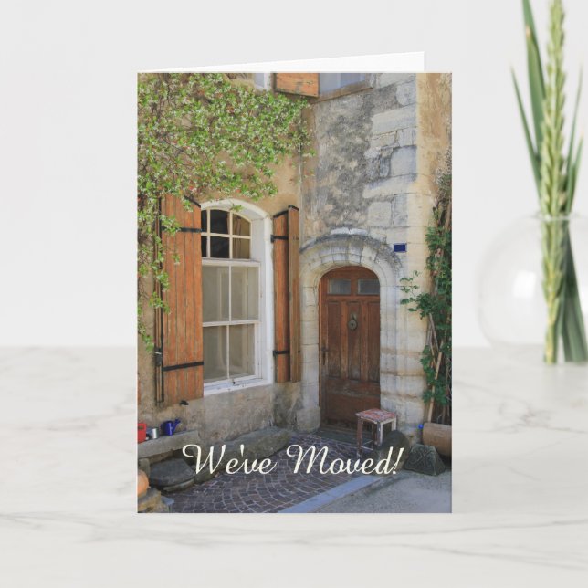 We've Moved - New Address Announcement (Front)