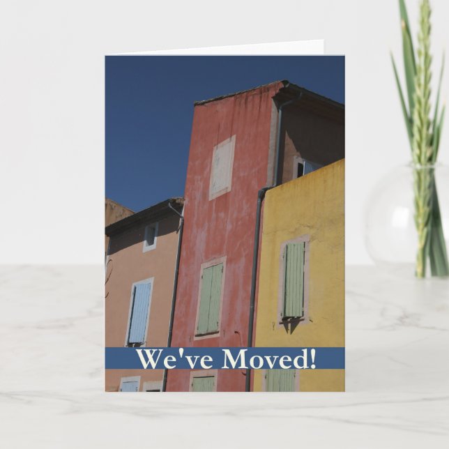 We've Moved - New Address Announcement (Front)