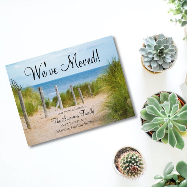 We've Moved New Address Announcement Beach Ocean (Creator Uploaded)