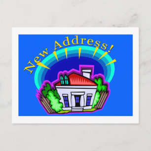 We've Moved New Address Cards