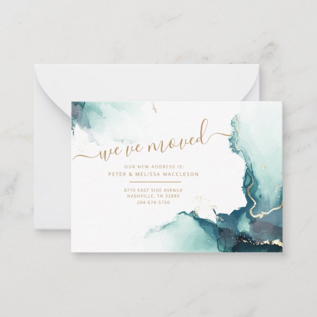 We've Moved New Address Moving Announcement (Front)