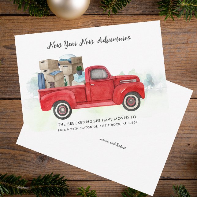 We've Moved New Address Moving Announcement Card (We've Moved New Address Moving Announcement Card)