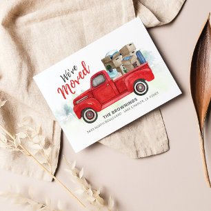 We've Moved New Address Moving Announcement Postcard