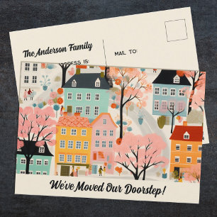 We've Moved New Address Moving Announcement Postcard