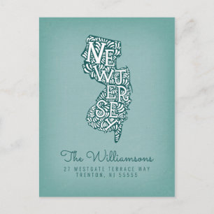 We've Moved   New Address   New Jersey Postcard