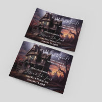 We've Moved New Address Notice Moving Halloween