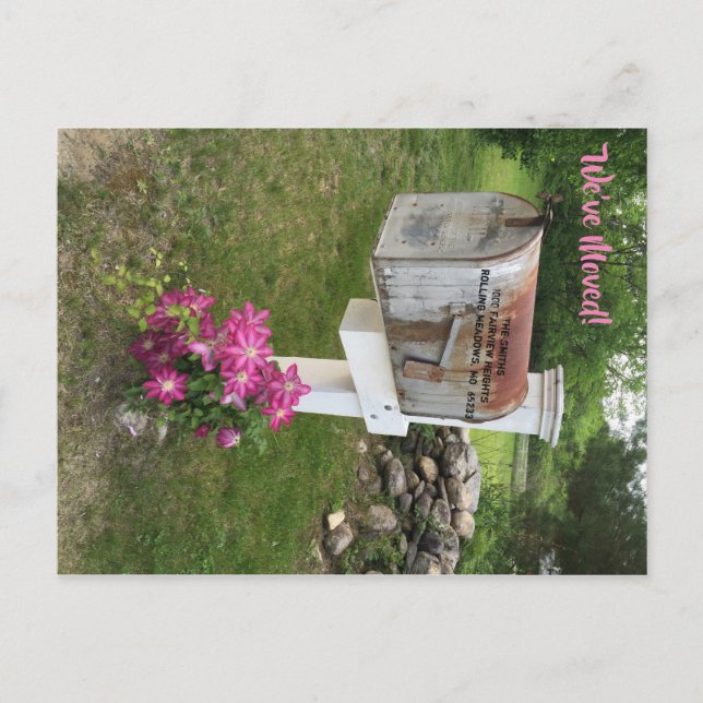 We've Moved New Address Post Card (Front)