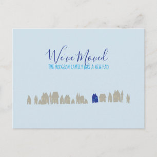 We've Moved New Home Announcement Postcard