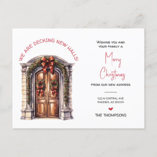 We've Moved New Home Christmas Moving Announcement