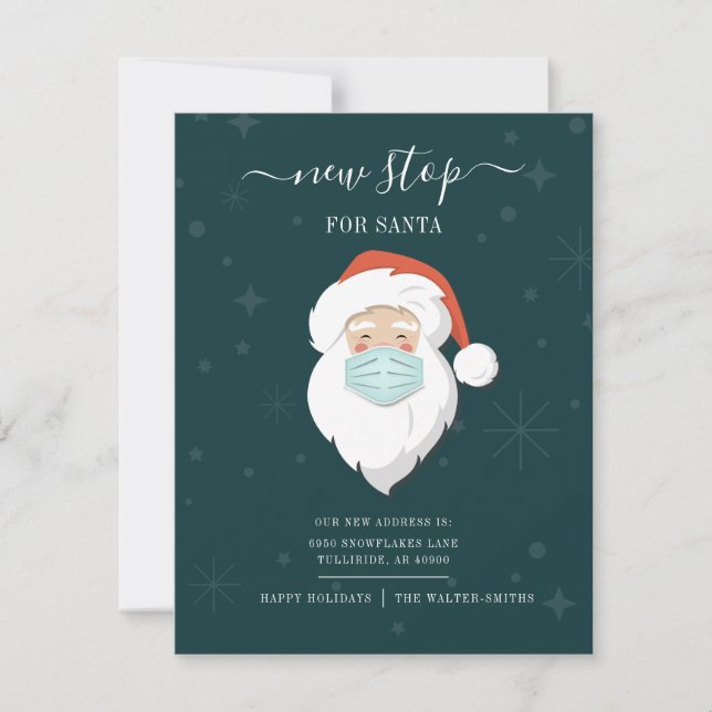 We've Moved New Stop for Santa Christmas Moving (Front)