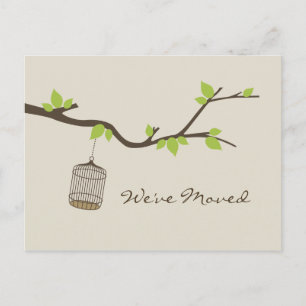We've Moved postcard