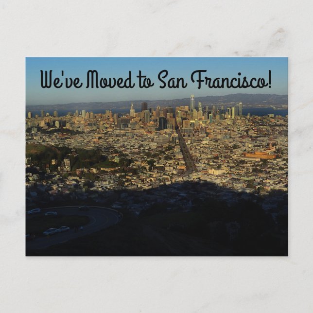 We've Moved - San Francisco Twin Peaks #2 Postcard (Front)