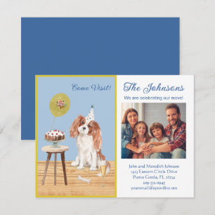 We've Moved Spaniel Family Photo Budget Announcement