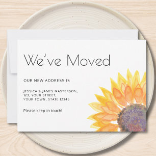 We've Moved Sunflower Moving  Announcement