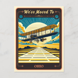 We've Moved To Ohio   Vintage Postcard