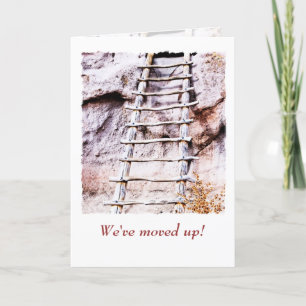 We've moved up! Cliff Dwelling Ladder Custom Announcement