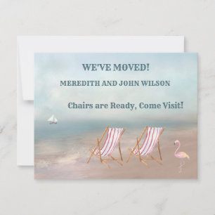 We've Moved Watercolor Beach Budget Move  Announcement