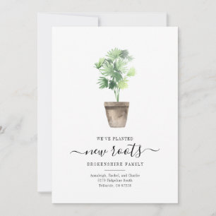 We've Moved Watercolor Plant Moving New Address