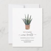 We've Planted New Roots Succulent Botanical Moving